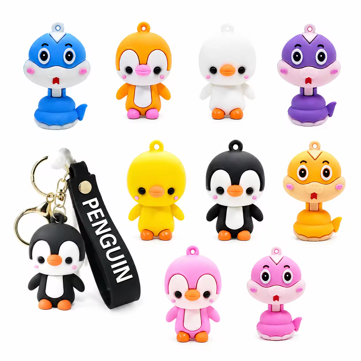 Business Gift Customised PVC Rubber Keychains Soft Key Chain Keychain Wi... - Jinjiang Naike Promo Shoe Charms Factory