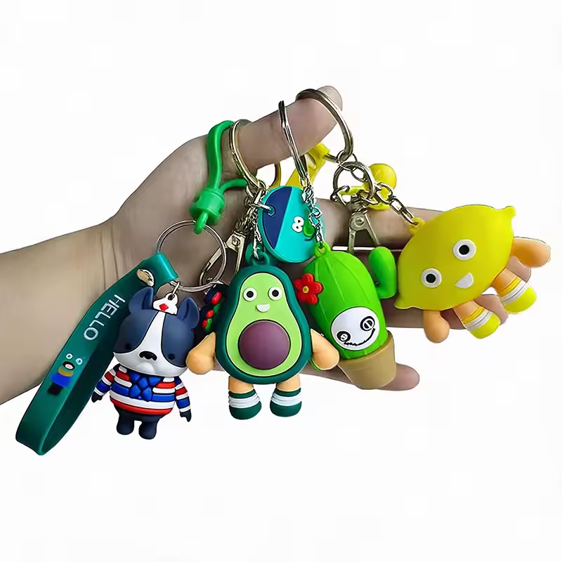 Cartoon Rubber Key Logo Design Luxury 3d Soft Cute Anime Fruit Pvc Maker... - Jinjiang Naike Promo Shoe Charms Factory