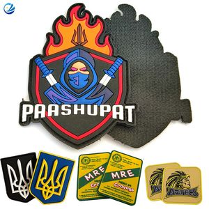 Embroidered Rubber Patches Logo Bulk 3D Garment Accessories Sew Us Carto... - Jinjiang Naike Promo Shoe Charms Factory