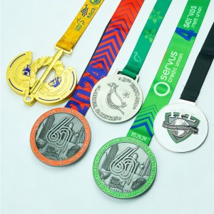 Corporate Sports Marathon & 5K/10K Events 3D Finisher Medal - Jinjiang Naike Promo Shoe Charms Factory