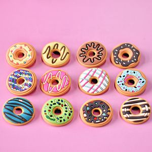 Creative Cute Cartoon Food Donut Theme Shoes Charming Decorative PVC Sof... - Jinjiang Naike Promo Shoe Charms Factory