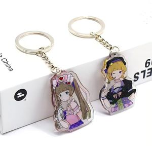 Clear Acrylic Keychain Layered Double Sided For Business Gifts Personali... - Jinjiang Naike Promo Shoe Charms Factory