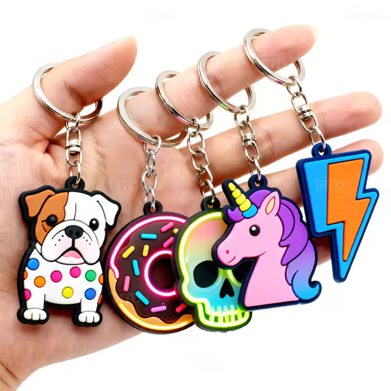 Business Gifts Rubber Keychain Design Personalized Cartoon Cute Fashion... - Jinjiang Naike Promo Shoe Charms Factory