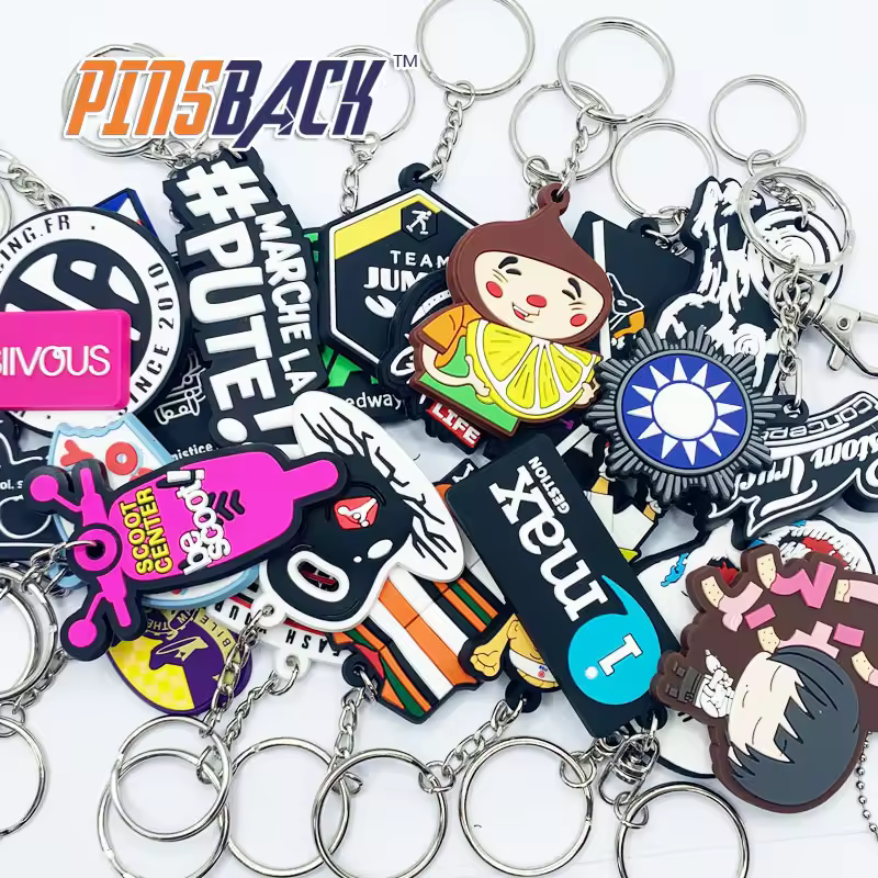 Soft PVC Keychain Key Chain / Soft Rubber Keychains / Silicone Keyring - Jinjiang Naike Promo Shoe Charms Factory