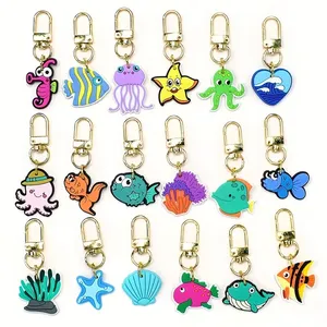 Soft PVC Keychain Key Ring UV Printing Keychain - Jinjiang Naike Promo Shoe Charms Factory