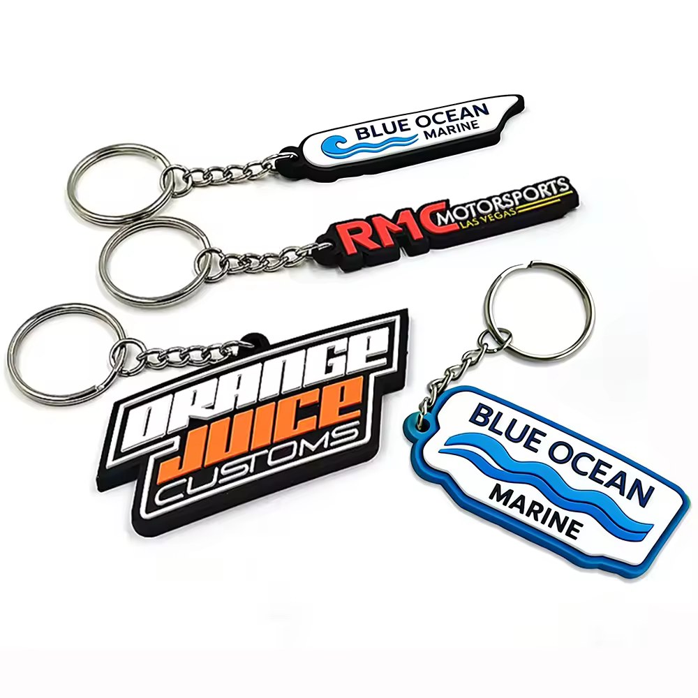 Your Own Brand Logo Soft PVC Keychain 3D Rubber Keychain No Minimum Rubb... - Jinjiang Naike Promo Shoe Charms Factory