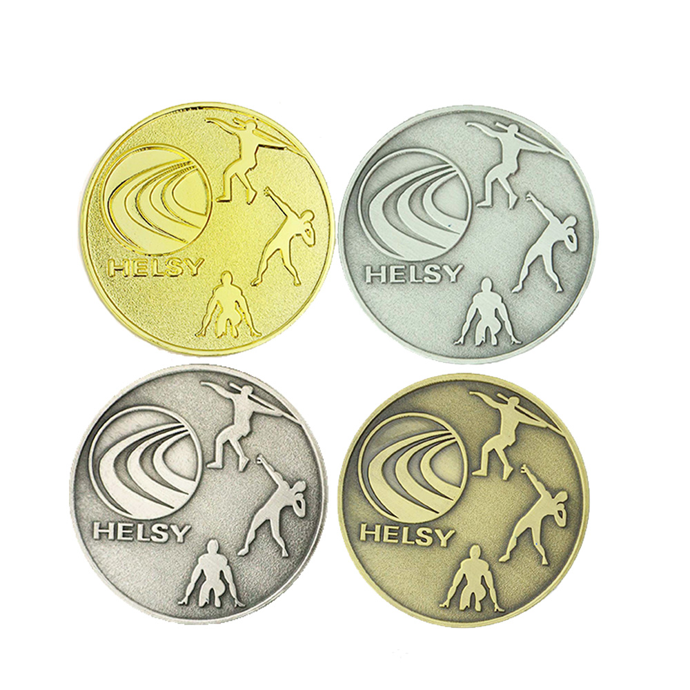 Commemorative Enamel Collector Coin with Translucent Enamel - Jinjiang Naike Promo Shoe Charms Factory