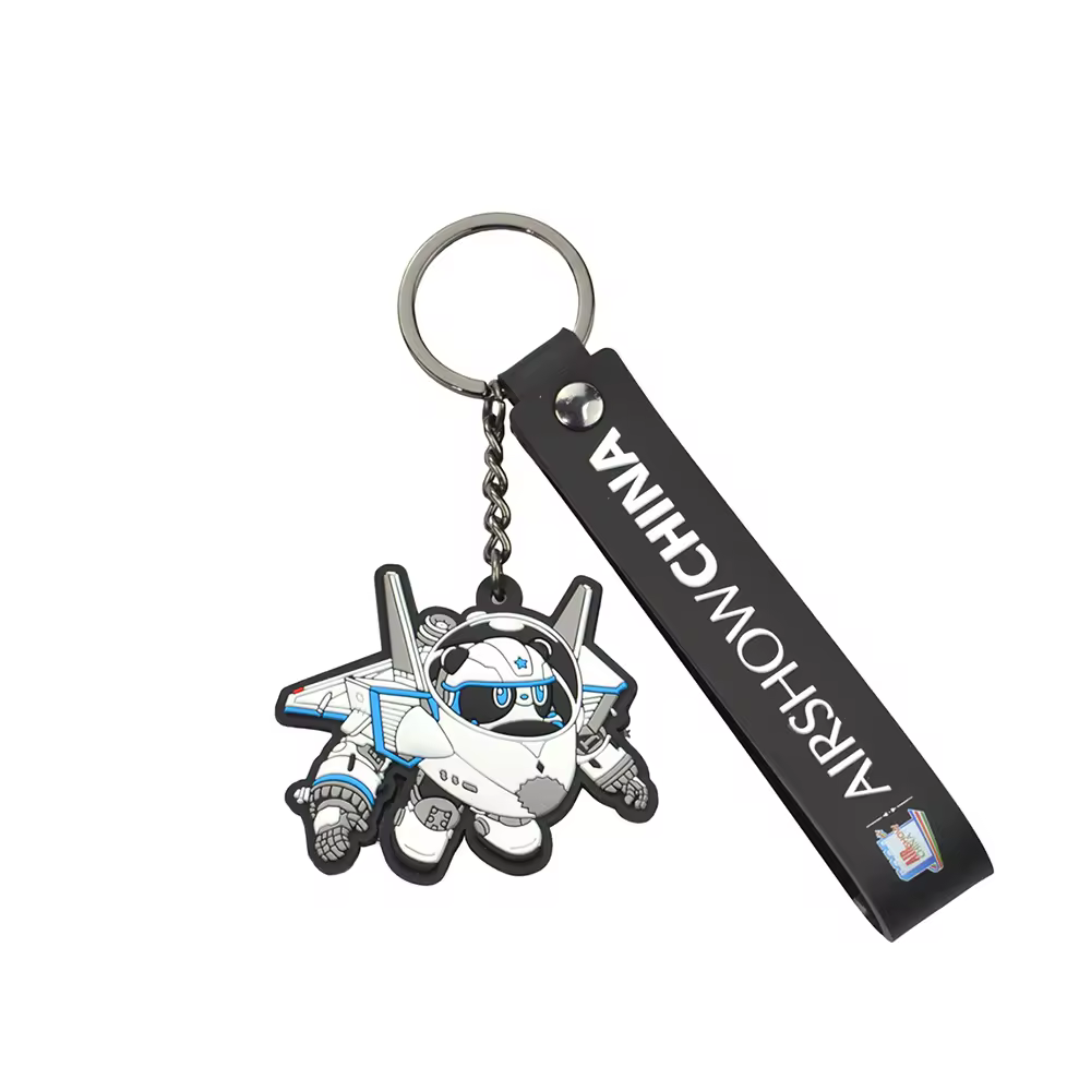 Manufacture PVC Rubber 3D Astronaut Shape Keychains Carabiners Keyrings... - Jinjiang Naike Promo Shoe Charms Factory