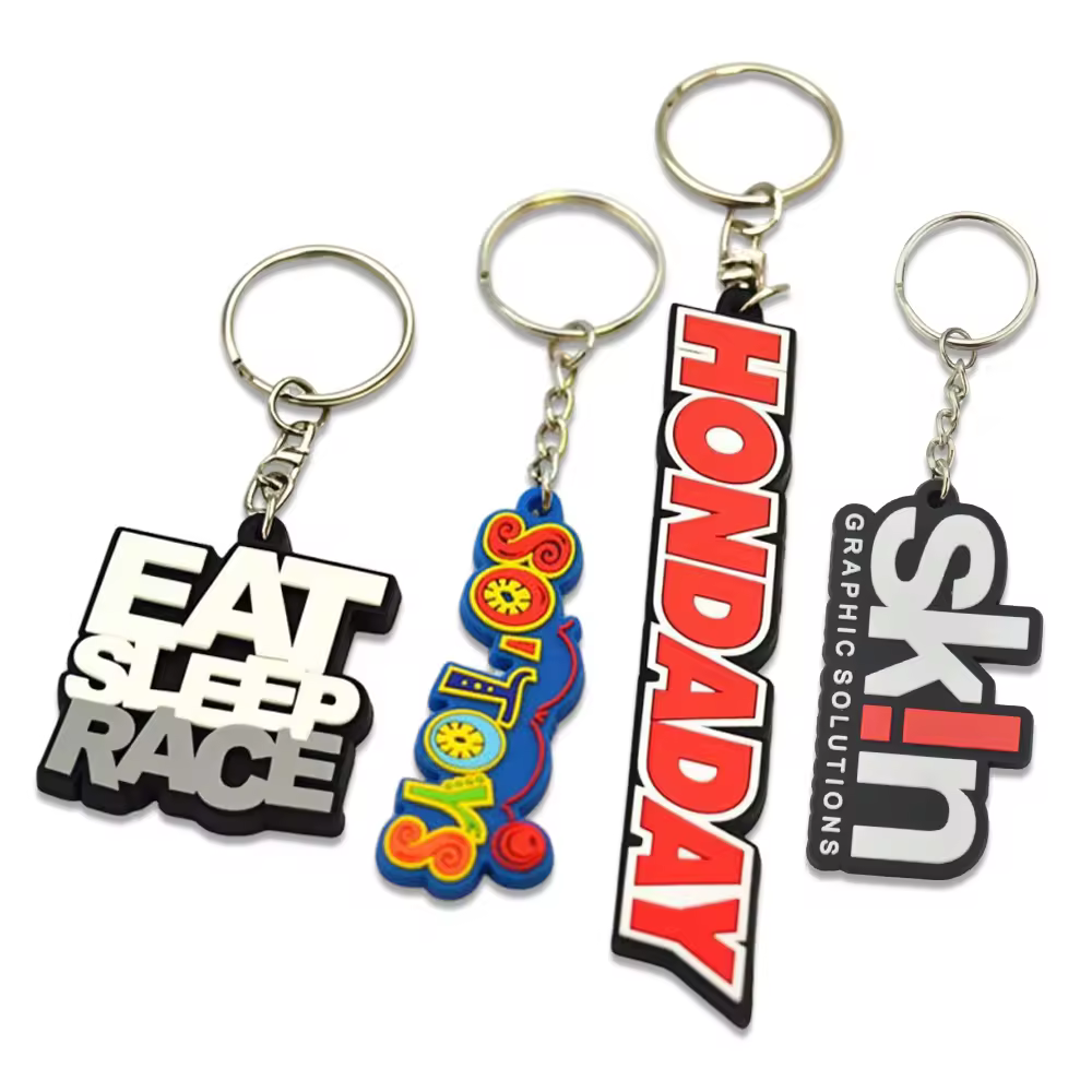 No Minimum 2D/3D Soft Pvc Keychains , Promo Gifts Make Rubber Customised... - Jinjiang Naike Promo Shoe Charms Factory