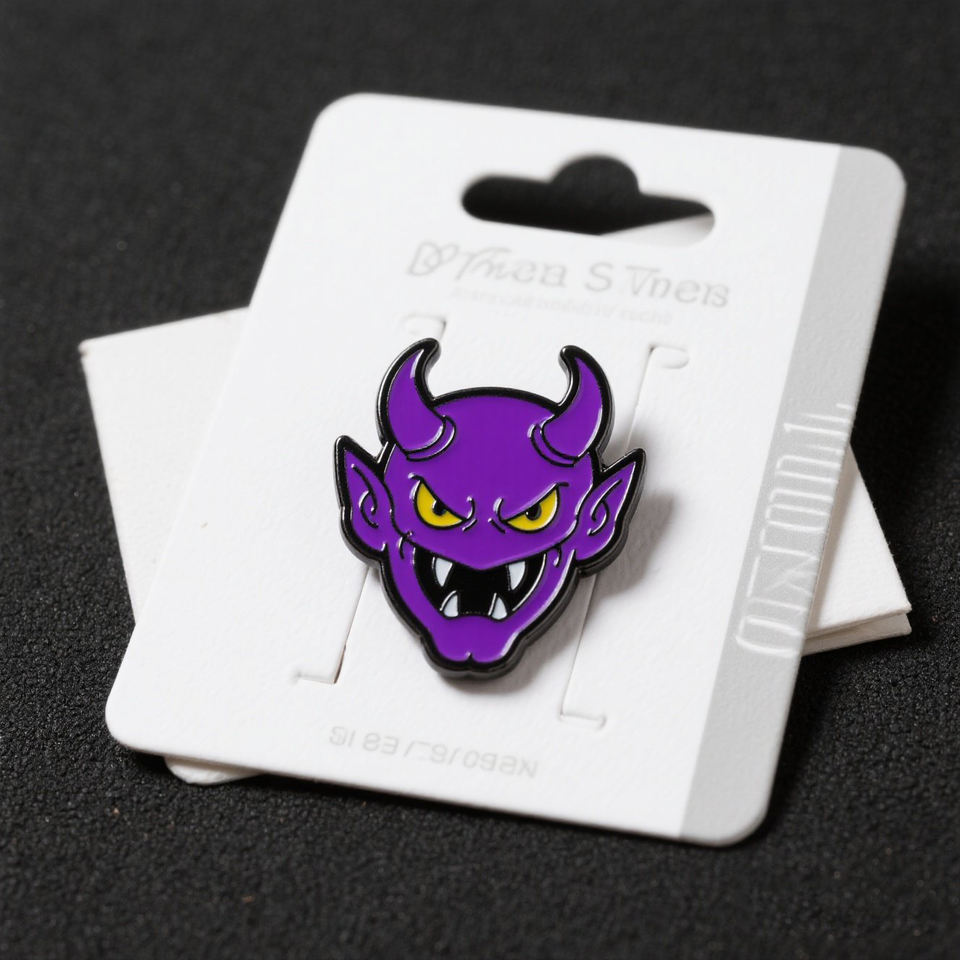 Promotional Printed Metal Lapel Pin with Epoxy Dome - Jinjiang Naike Promo Shoe Charms Factory