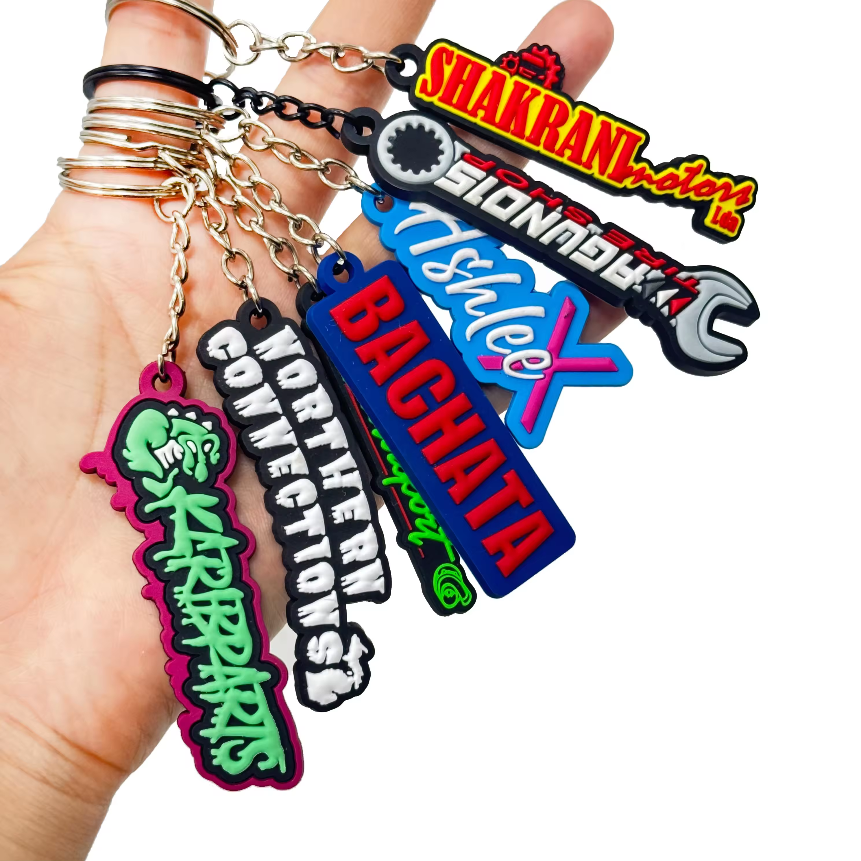 Rubber Keychain Ring Jet Tag Logo Soft PVC Keychain 3d Cartoon Character... - Jinjiang Naike Promo Shoe Charms Factory