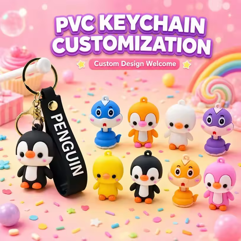 3D PVC Waterproof Letterpress Printed Animal Cartoon Keychains Charms - Jinjiang Naike Promo Shoe Charms Factory