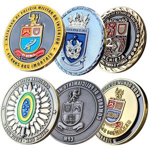 Brazil Peru Zinc Alloy 3D Logo Metal Crafts Gift Commemorative Souvenir... - Jinjiang Naike Promo Shoe Charms Factory